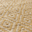 Dasheri Doormat mustard & cream, 100% jute | URBANARA doormats