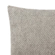 Gotland Cushion grey & cream, 100% wool & 100% linen | URBANARA cushion covers