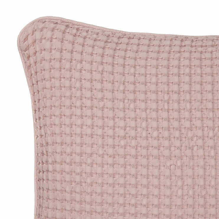 Veiros cushion cover, powder pink, 100% cotton | URBANARA cushion covers