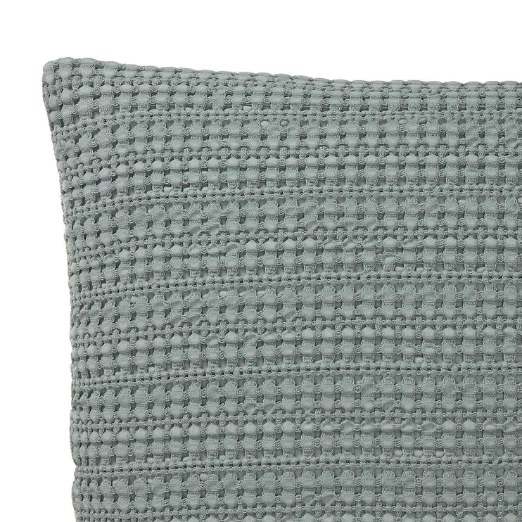 Anadia cushion cover, mist green, 100% cotton | URBANARA cushion covers