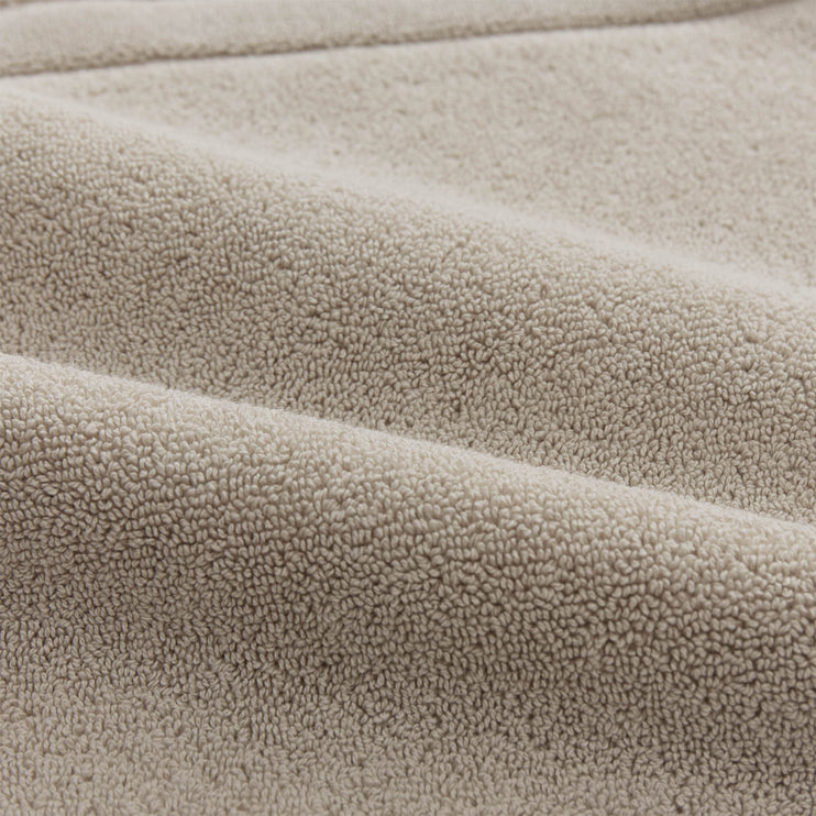 Faia Bath Mat stone grey, 100% organic cotton | URBANARA bath mats