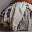 Almora Cashmere Blanket [Off-white]