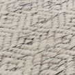Karwa Wool Runner natural white & black, 100% wool | High quality homewares