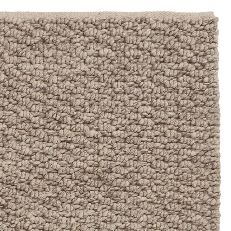 Kasara Wool Rug [Grey brown melange]