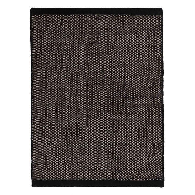Kolong Wool Rug [Black/Off-white]