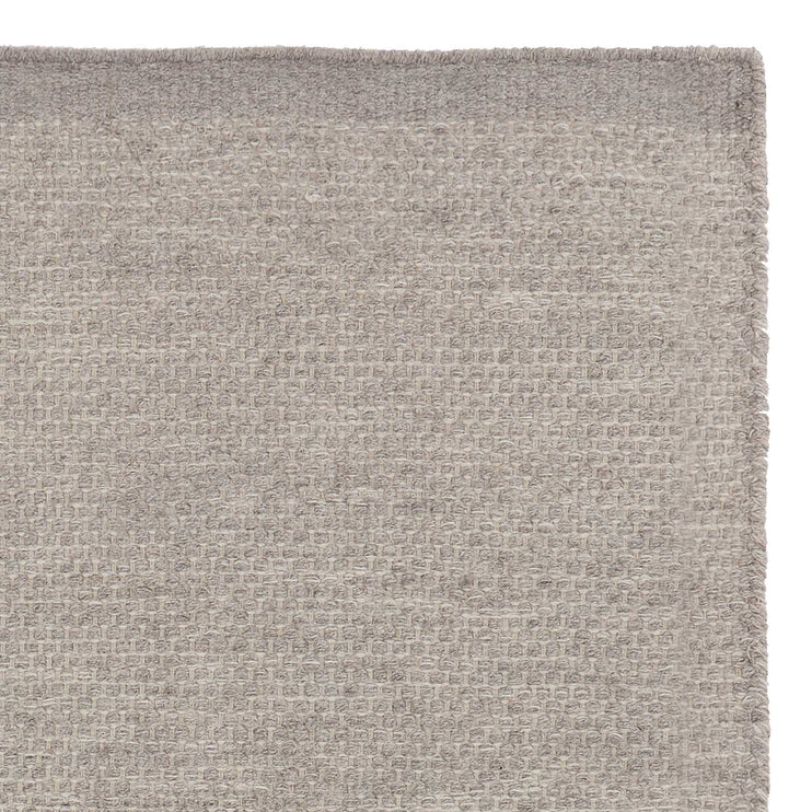 Kolong Wool Runner [Stone grey melange/Off-white]