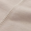 Laussa Blanket beige & off-white, 100% organic cotton | URBANARA cotton blankets