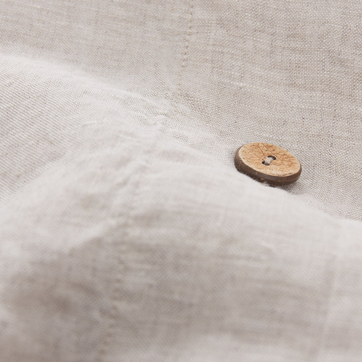 Mafalda Linen Bed Linen natural, 100% linen | URBANARA linen bedding