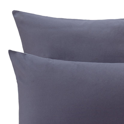 Montrose Flannel Pillowcase in grey | Home & Living inspiration | URBANARA