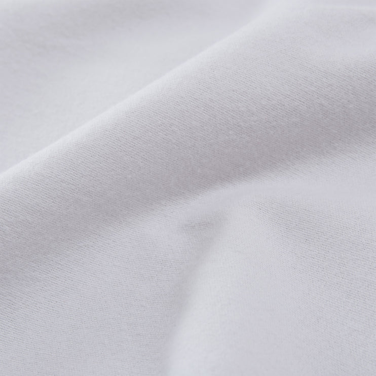 Montrose Flannel Bed Linen light grey, 100% cotton | URBANARA flannel bedding