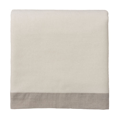Naggu Cashmere Blanket [Off-white/Natural]