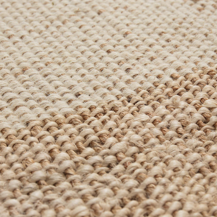 Naya Hemp Rug natural & ivory & natural white, 95% hemp & 5% wool | Find the perfect jute rugs
