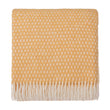 Osele Wool Blanket [Mustard/Off-white]