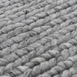 Palama Rug grey melange, 50% wool & 50% viscose | High quality homewares