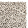 Panchu rug, silver grey & grey, 45% wool & 45% viscose & 10% cotton