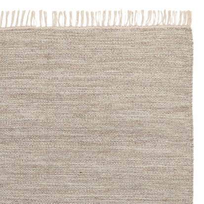 Pugal rug, sandstone melange, 100% wool
