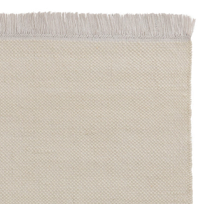 Tadali Wool Rug natural white & off-white, 70% wool & 30% viscose